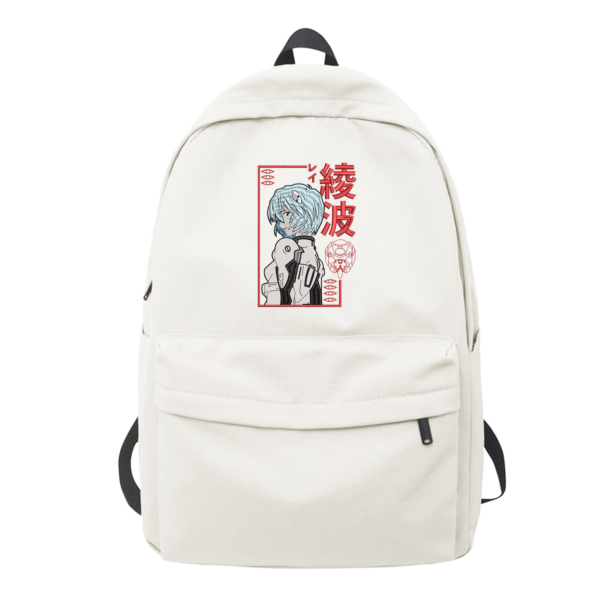 Rei Ayanami Embroidery Backpack