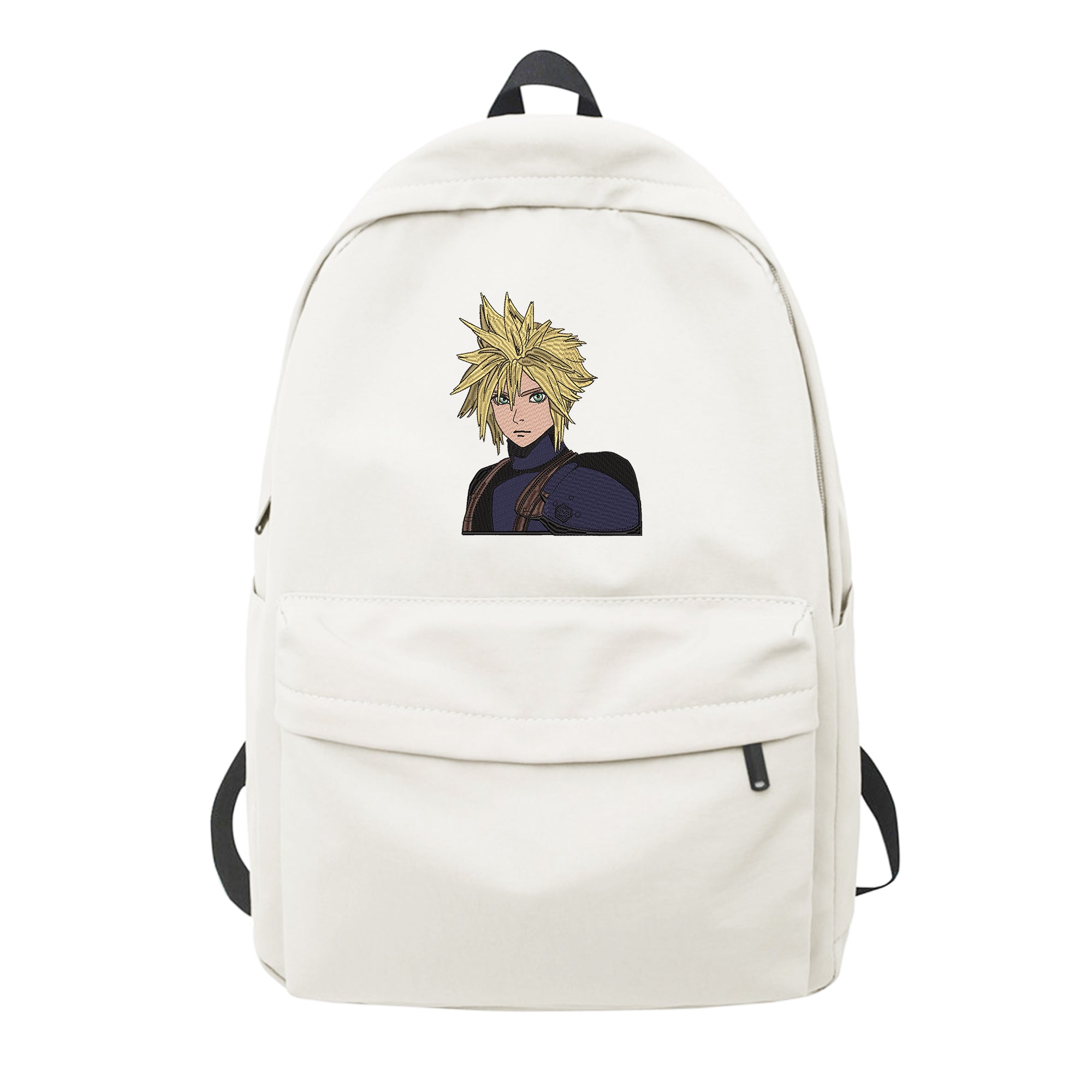 Cloud Strife Embroidery Backpack