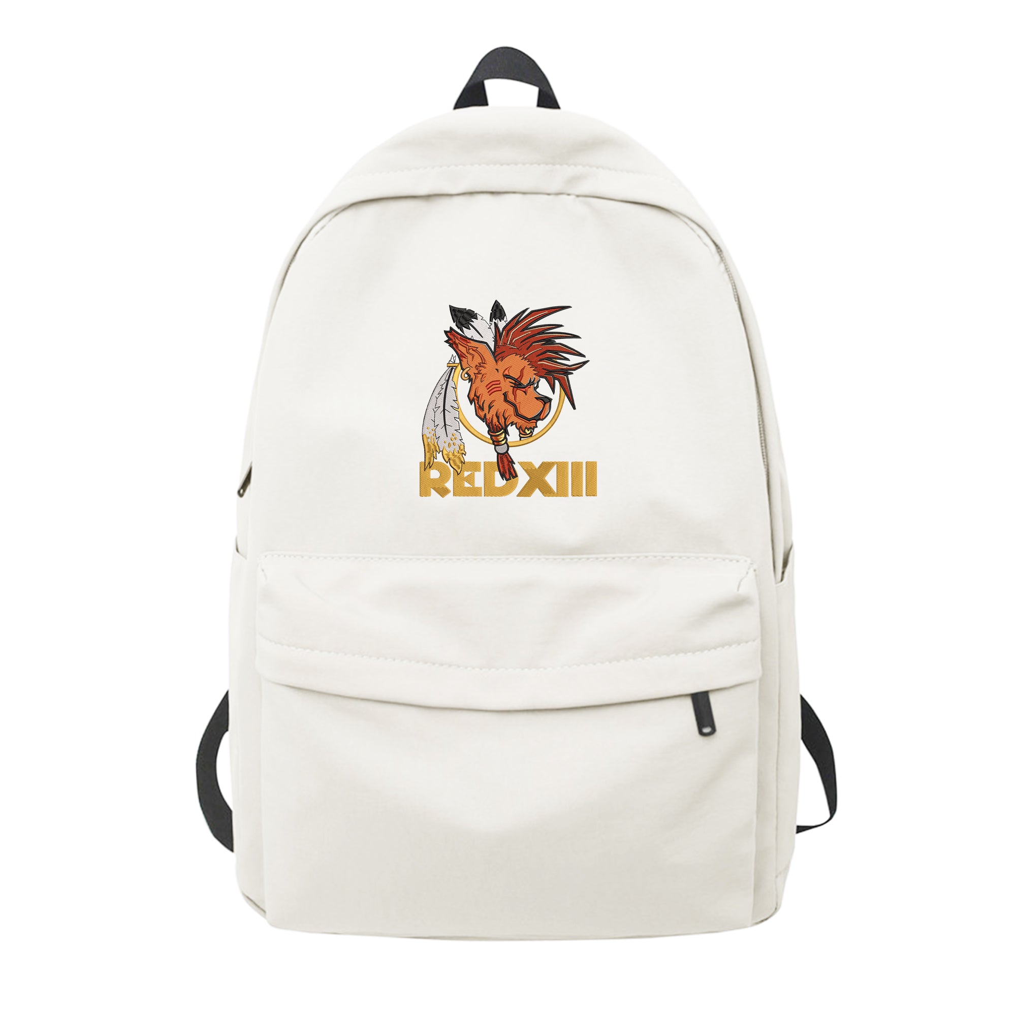 Red XIII Embroidery Backpack