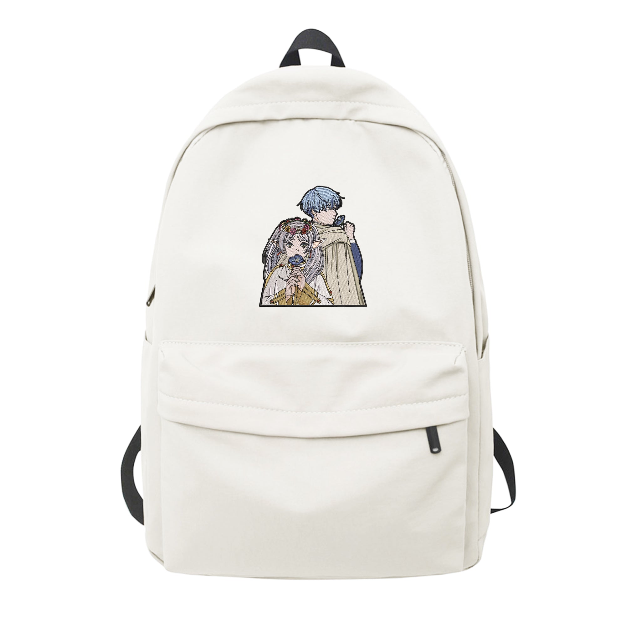 Frieren Himmel Embroidery Backpack