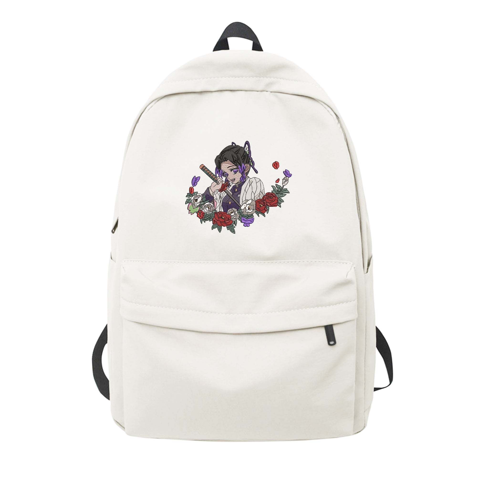 Kochou Shinobu Embroidery Backpack