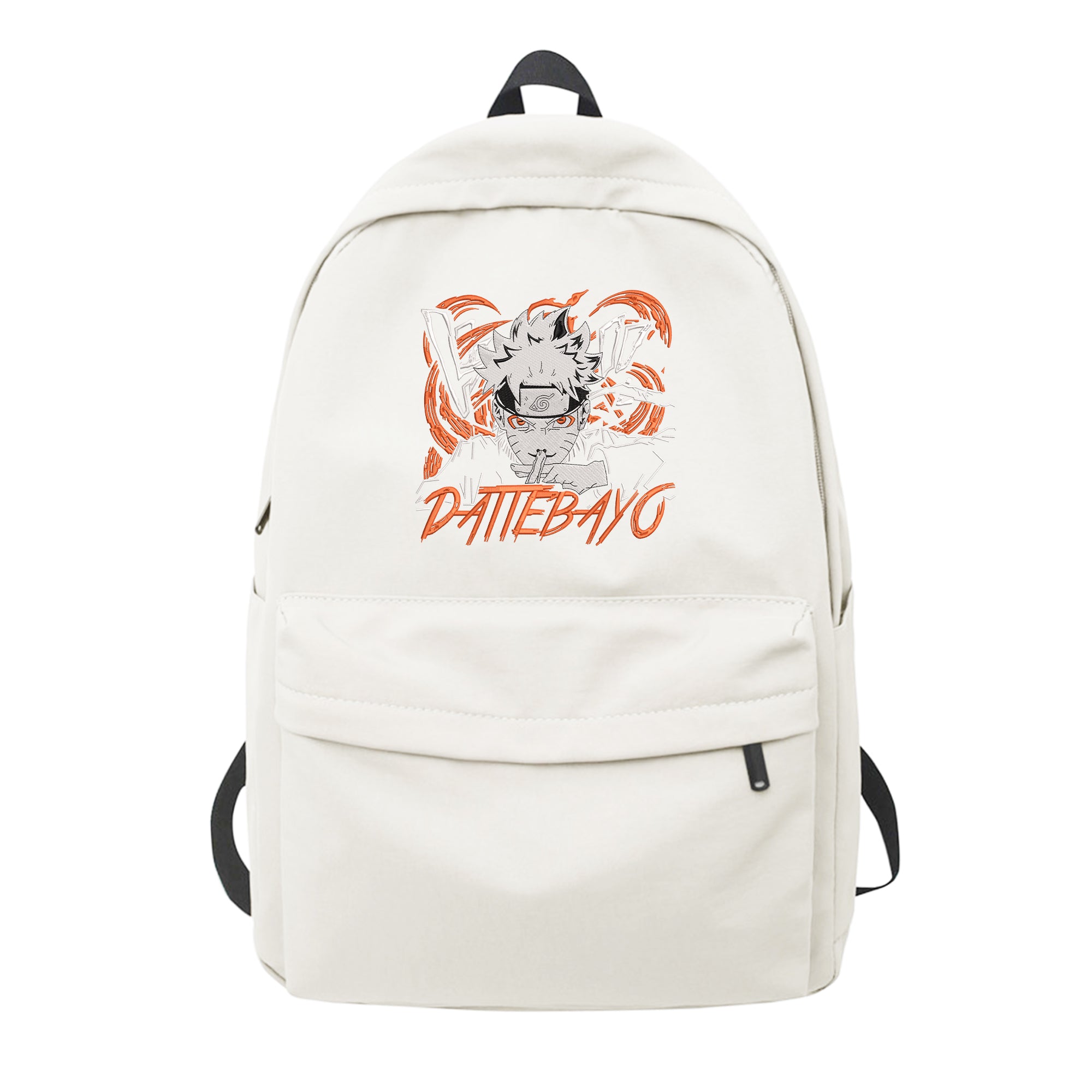 Naruto Embroidery Backpack