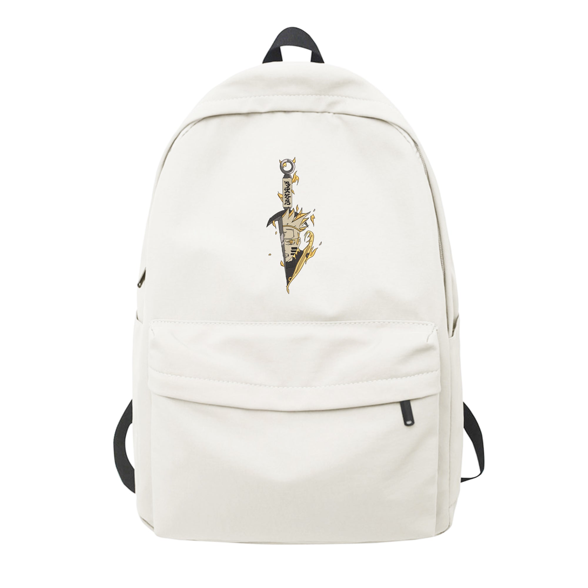 Naruto Embroidery Backpack