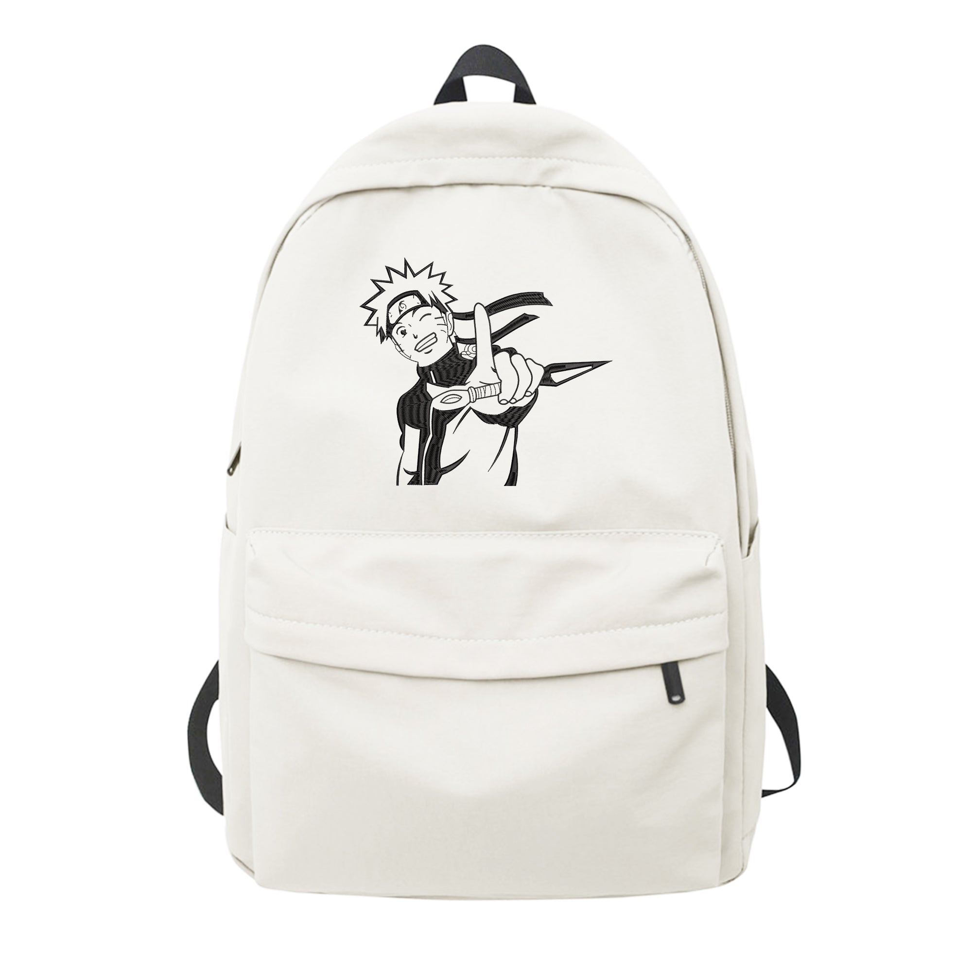 Naruto Embroidery Backpack