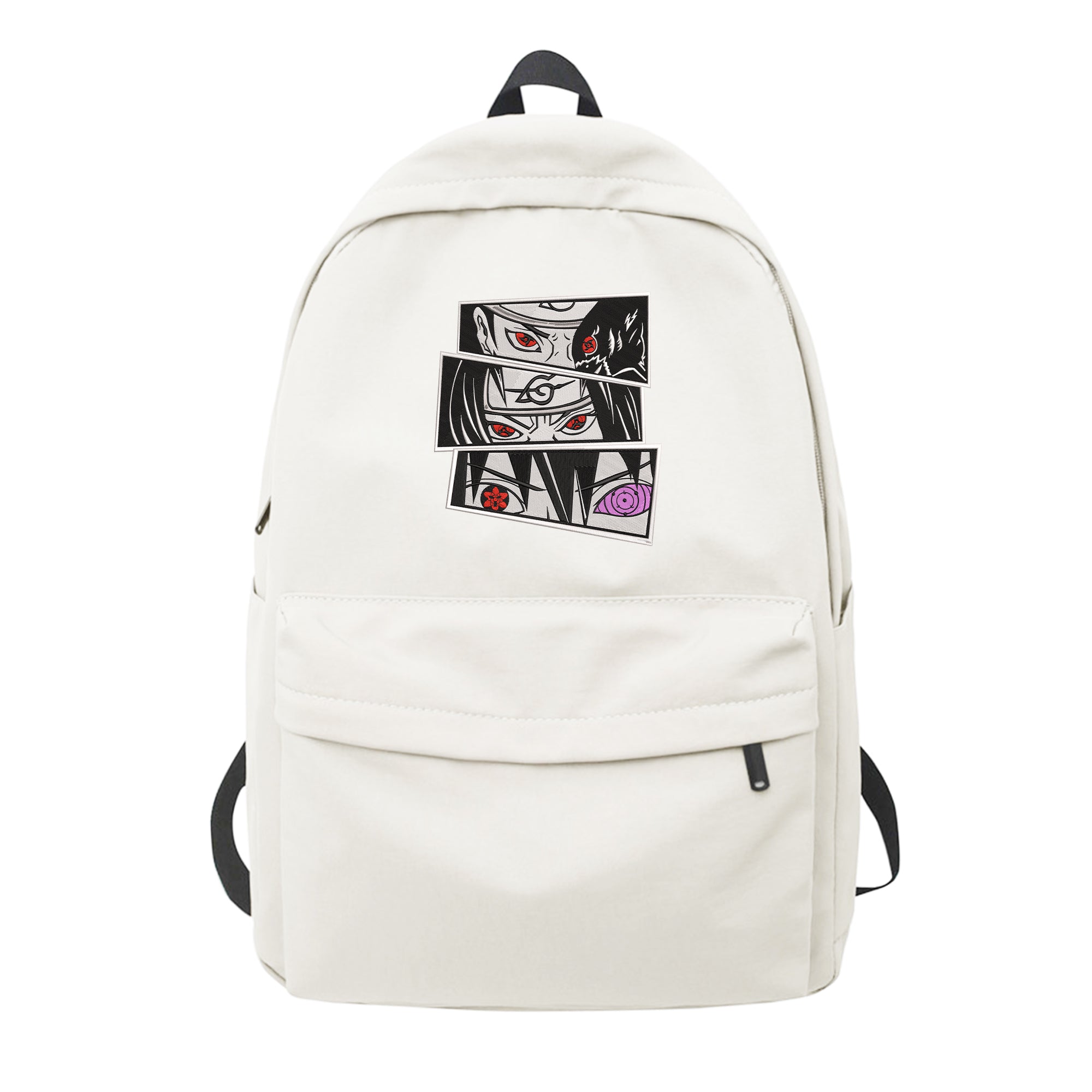 Naruto Embroidery Backpack