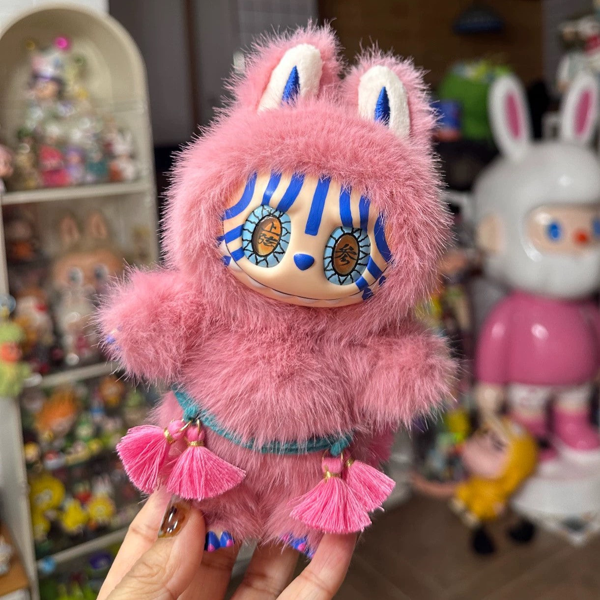 Custom Labubu Plush Doll Akaza