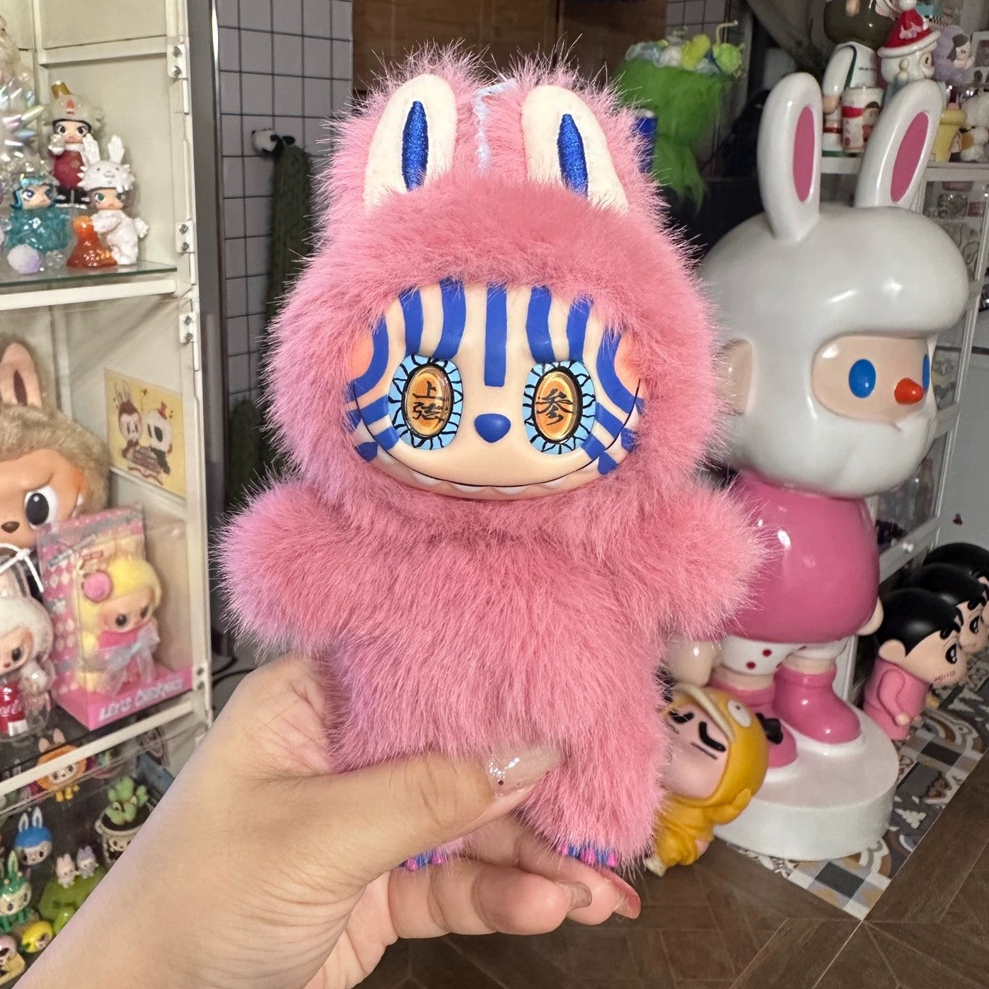 Custom Labubu Plush Doll Akaza
