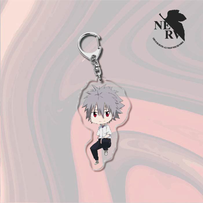 Neon Genesis Evangelion Acrylic Keychain