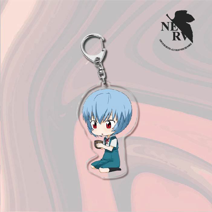 Neon Genesis Evangelion Acrylic Keychain