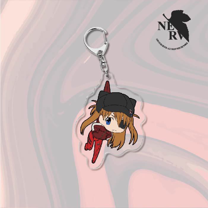 Neon Genesis Evangelion Acrylic Keychain