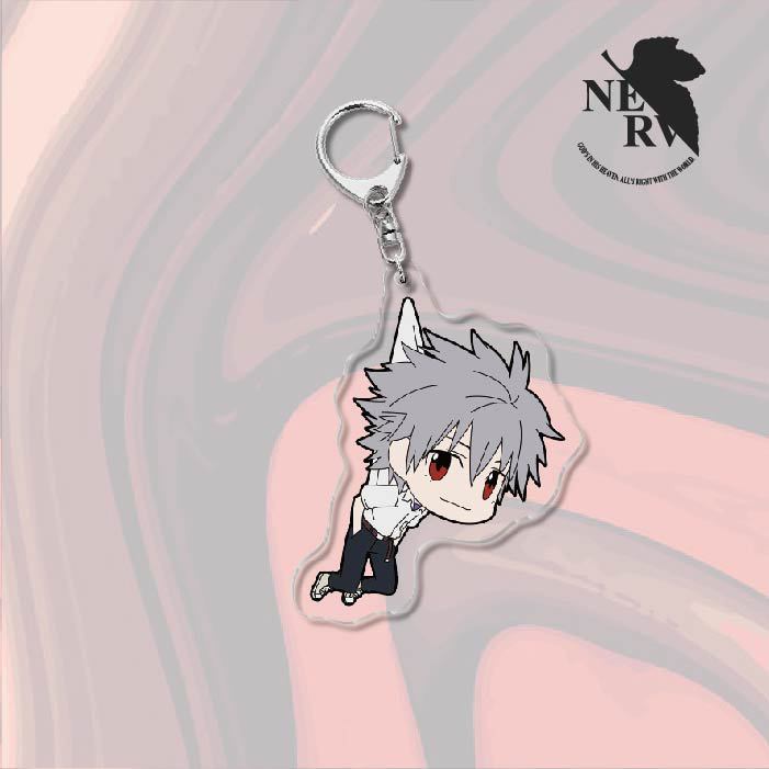 Neon Genesis Evangelion Acrylic Keychain