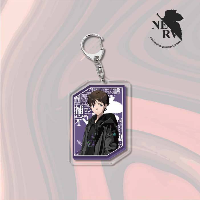 Neon Genesis Evangelion Acrylic Keychain