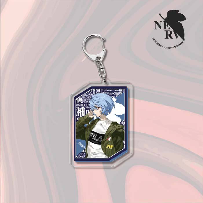 Neon Genesis Evangelion Acrylic Keychain