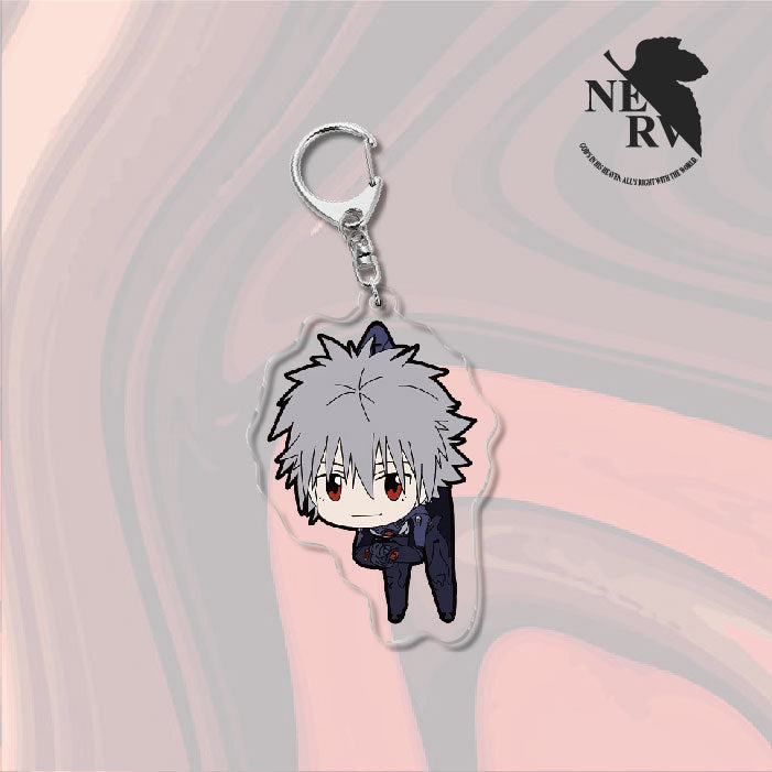 Neon Genesis Evangelion Acrylic Keychain