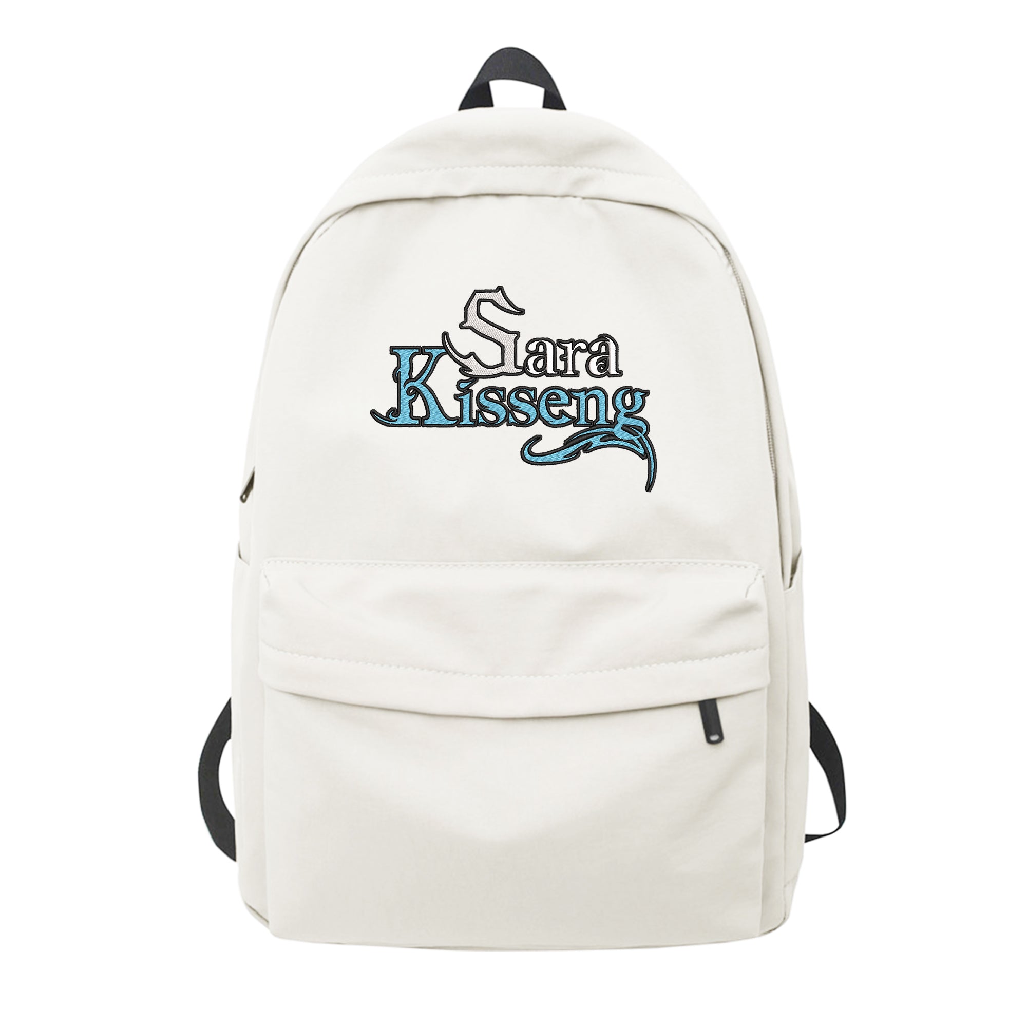 Personalized Anime Font Embroidered Backpack