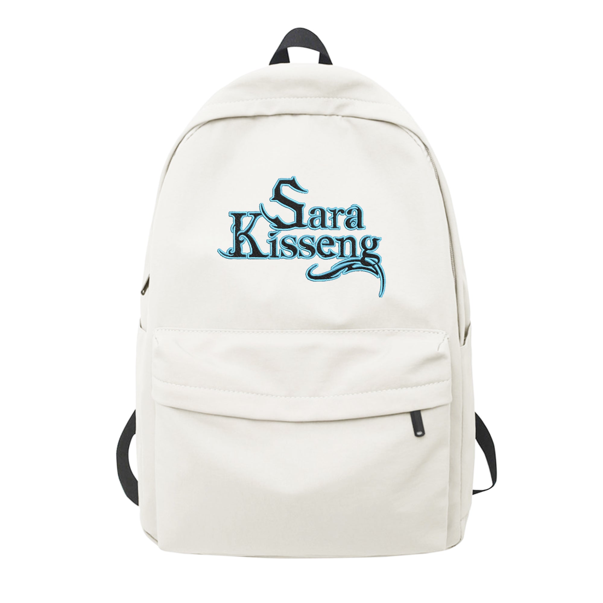 Personalized Anime Font Embroidered Backpack