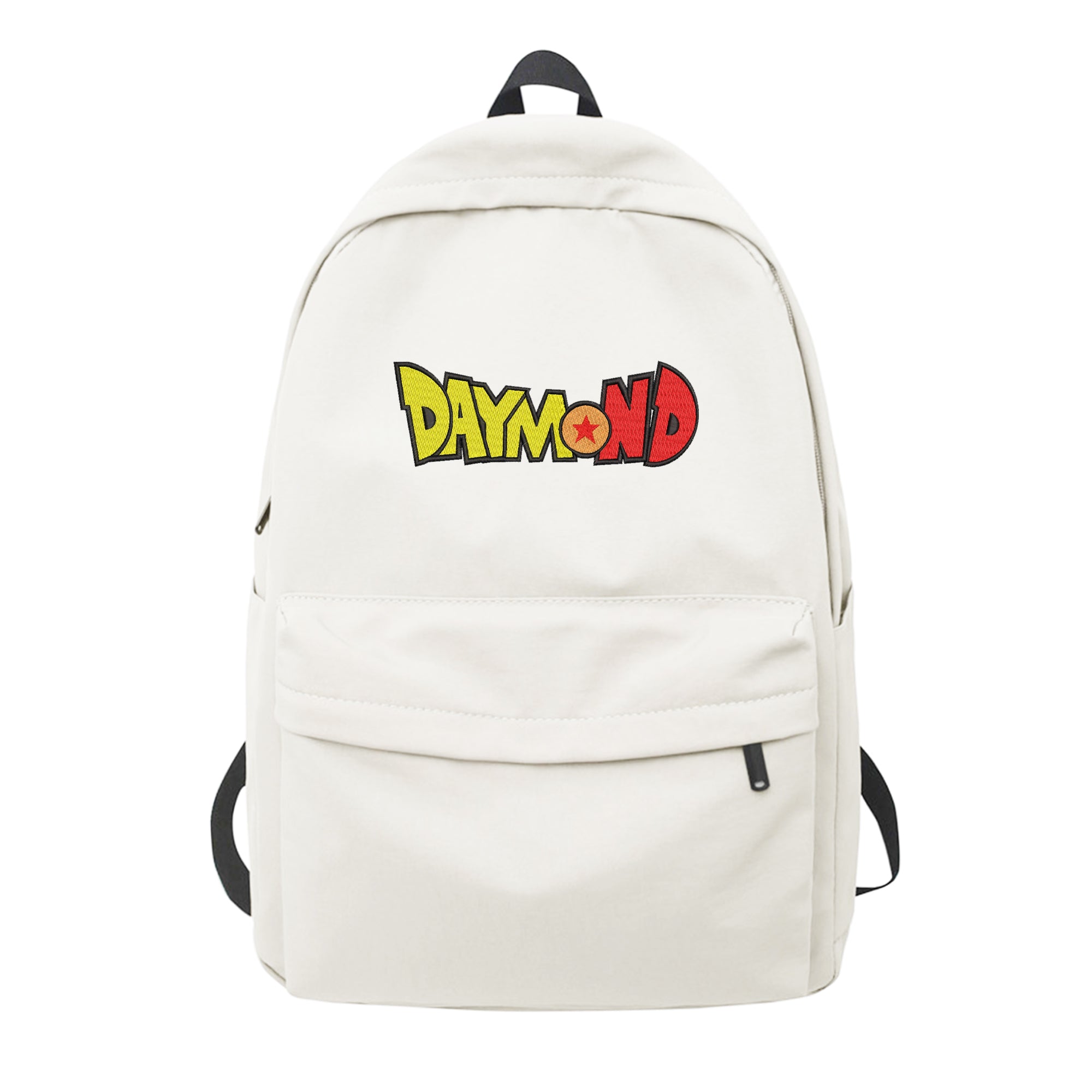 Personalized Anime Font Embroidered Backpack