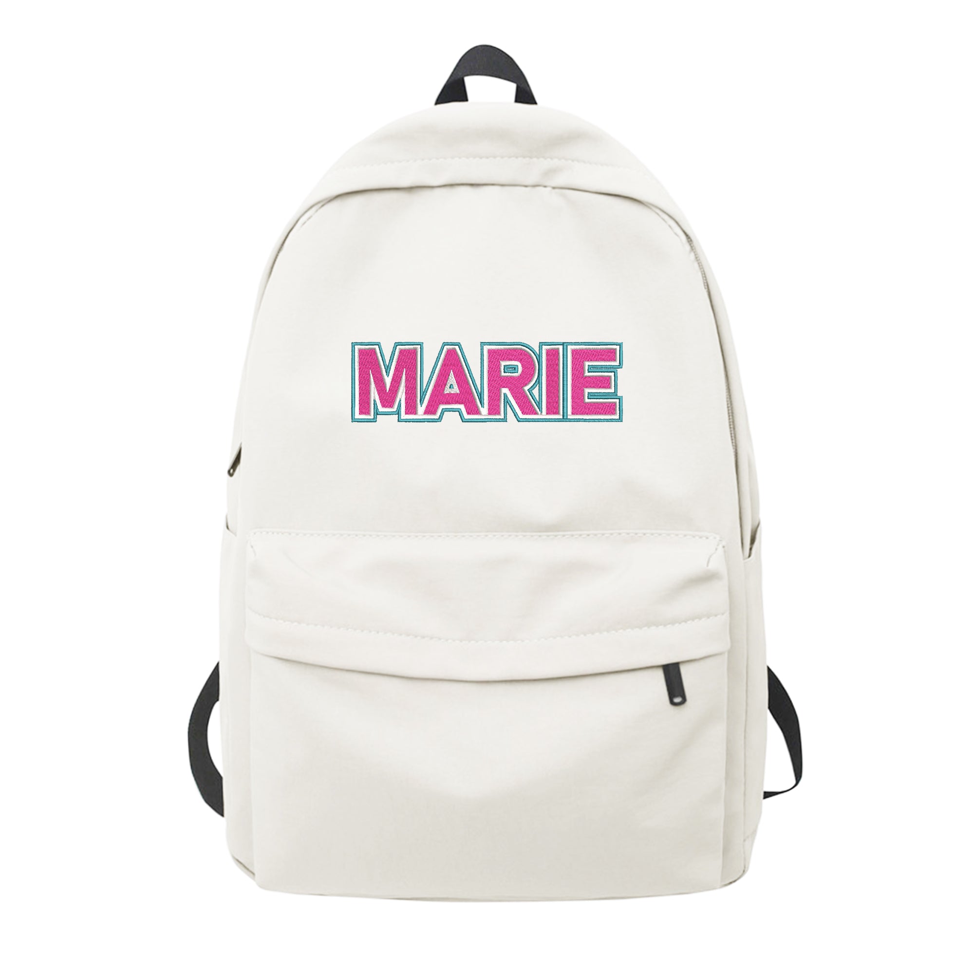 Personalized Anime Font Embroidered Backpack