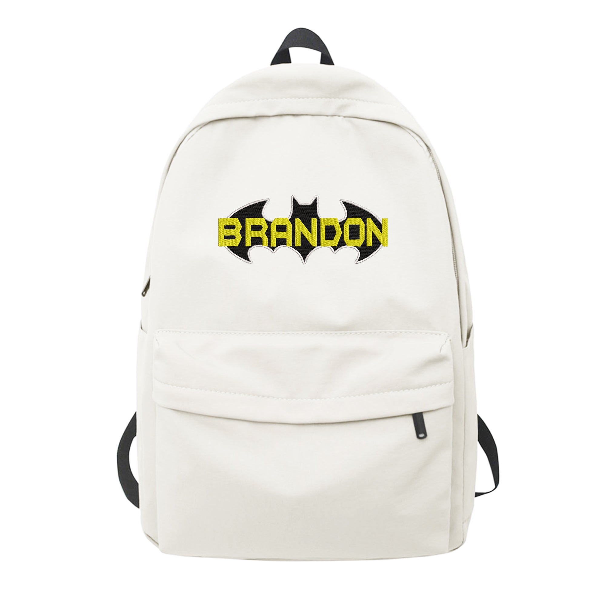 Personalized Anime Font Embroidered Backpack