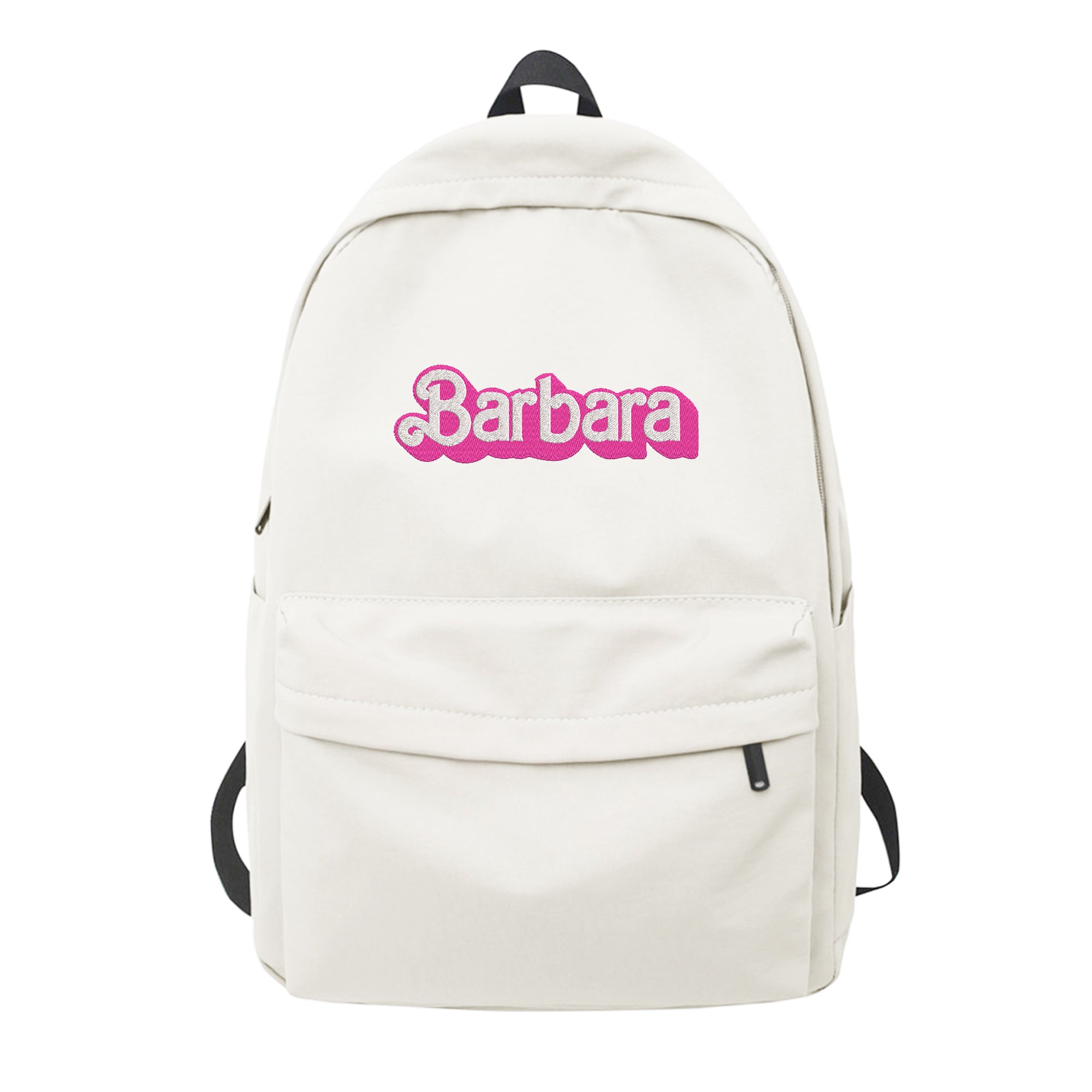 Personalized Anime Font Embroidered Backpack