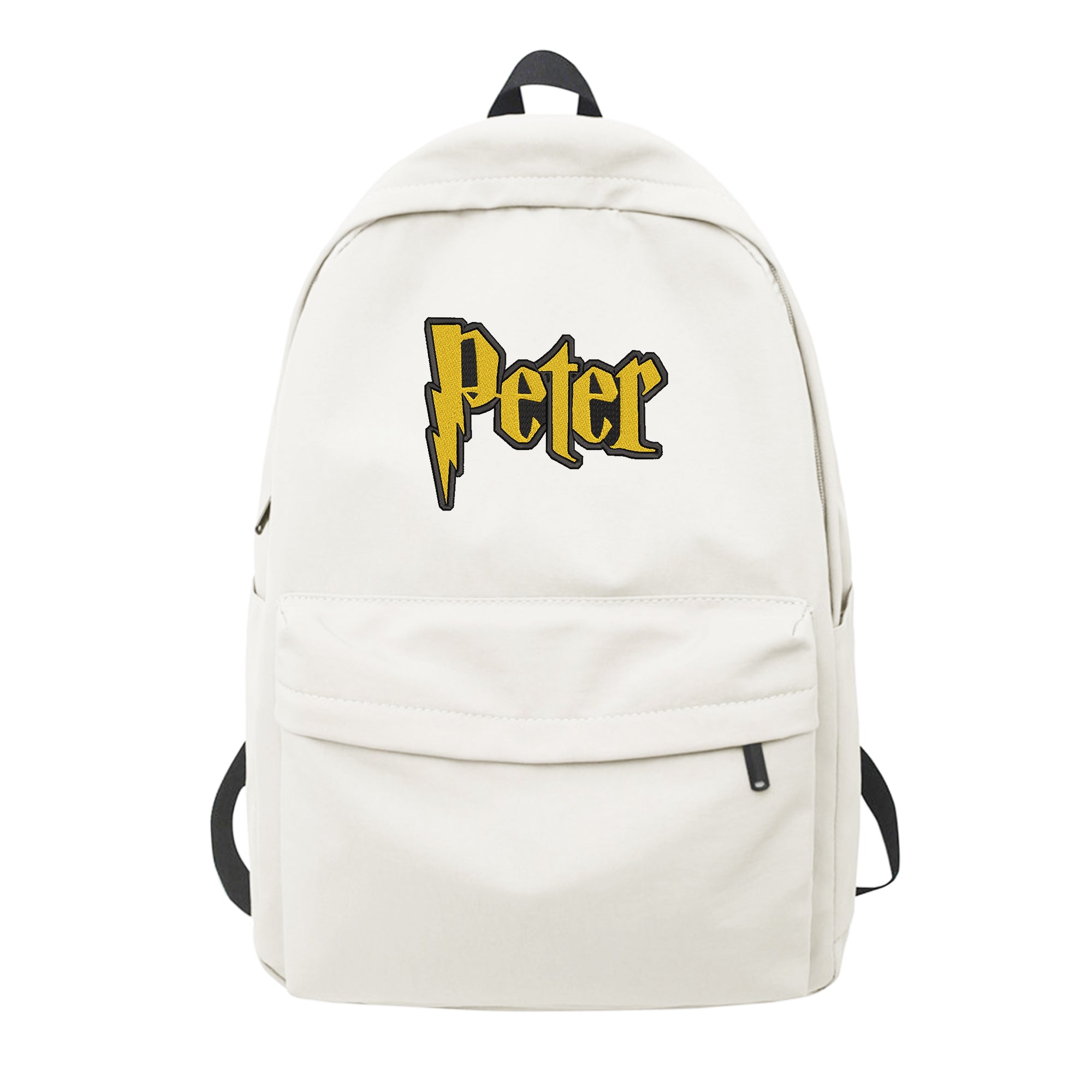 Personalized Anime Font Embroidered Backpack