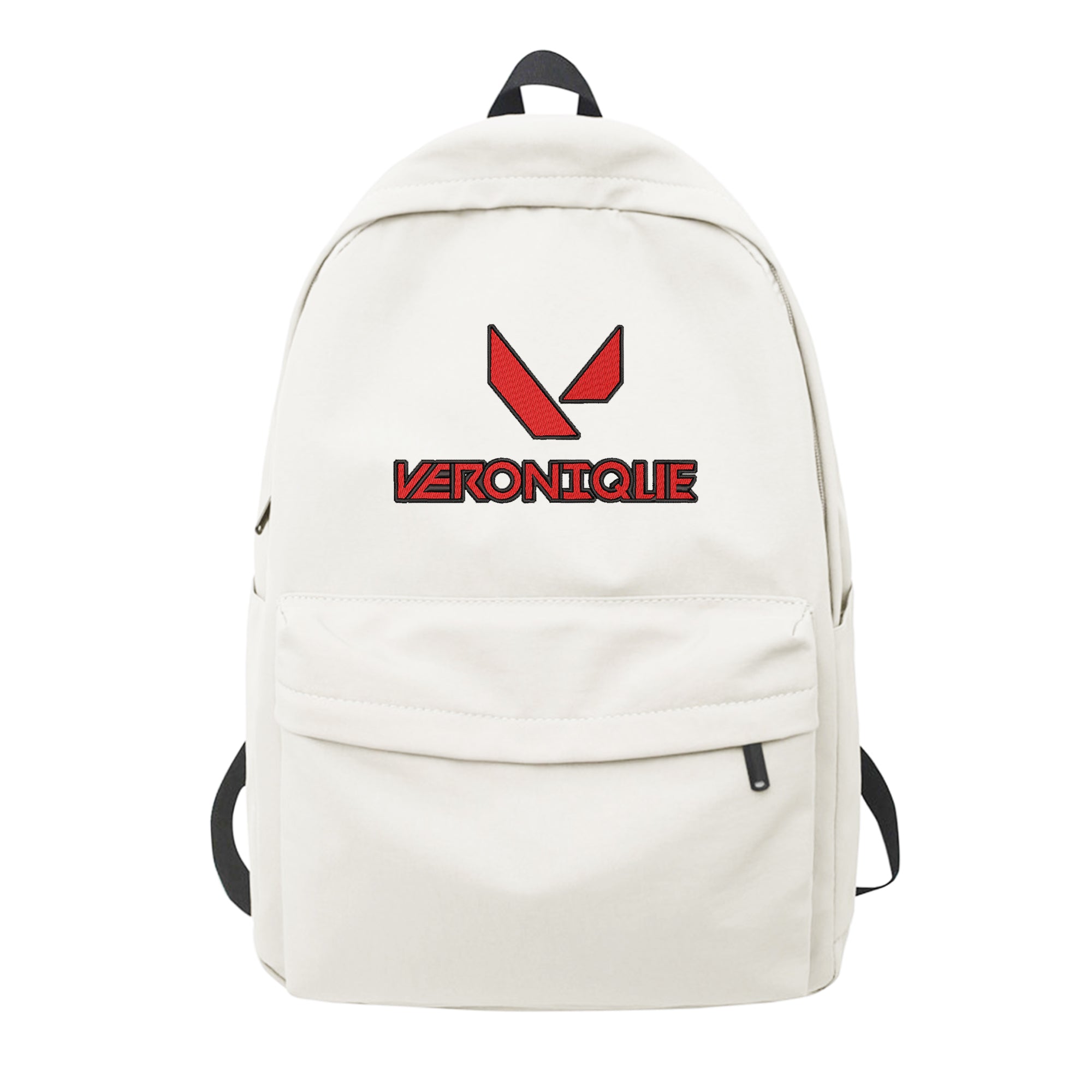 Personalized Anime Font Embroidered Backpack