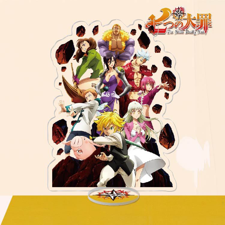 The Seven Deadly Sins Acrylic Character Stand