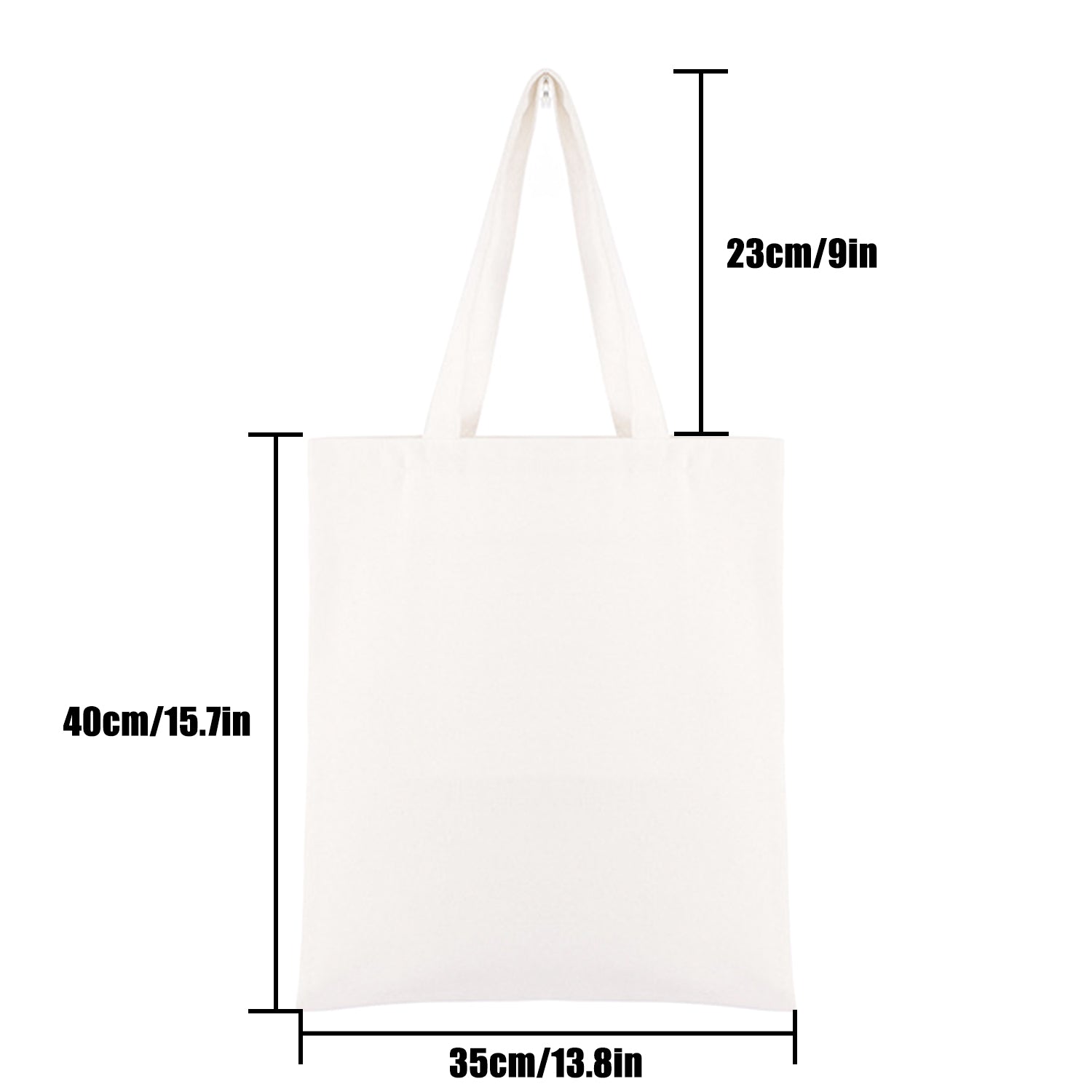 Daki Embroidery Cotton Tote Bag