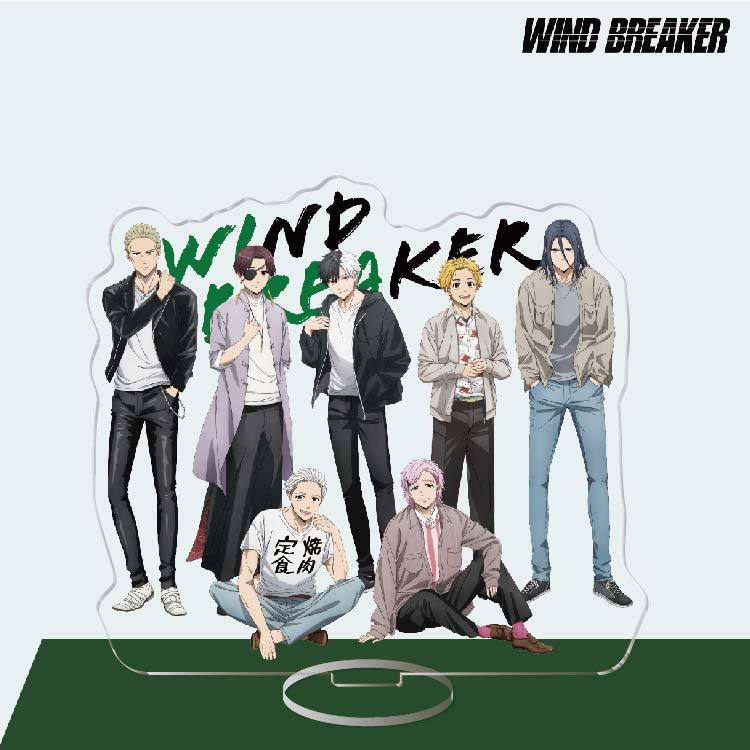 Wind Breaker Acrylic Character Stand